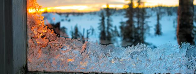 Why is there ice on the inside of my windows and how can I stop a major ice  buildup?