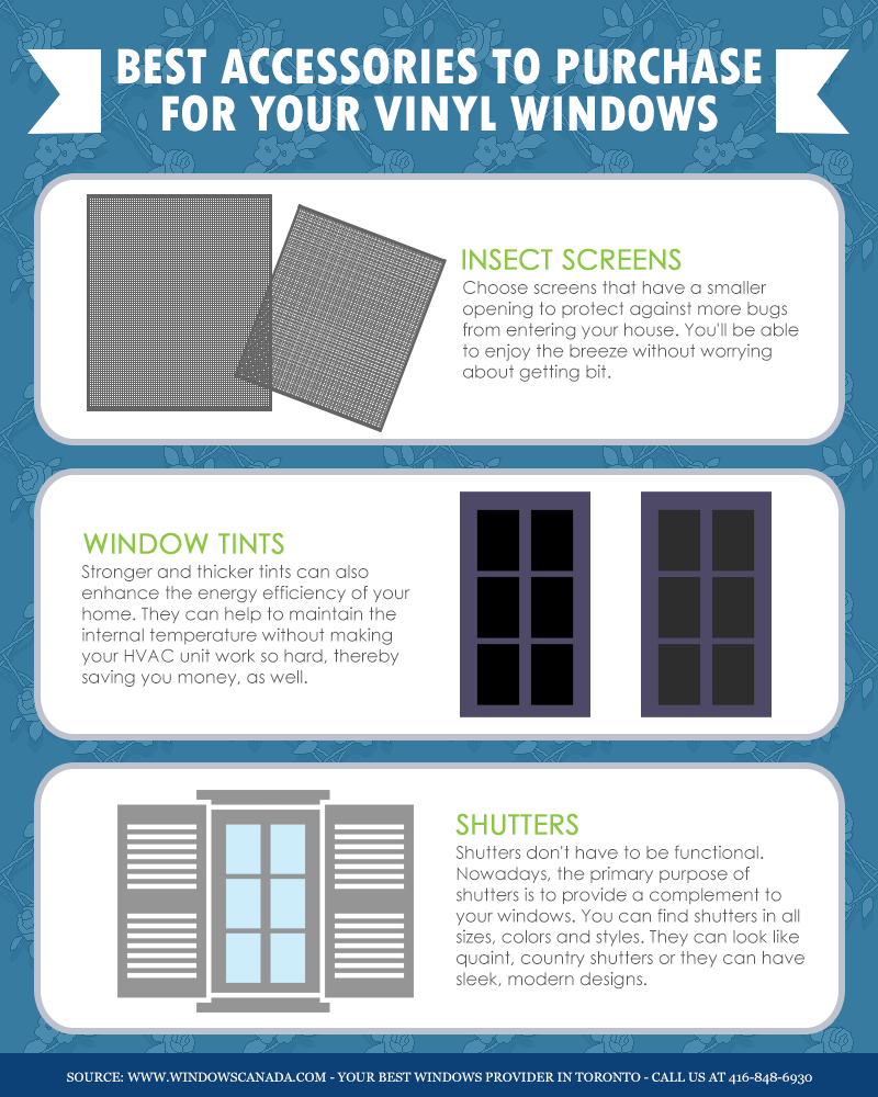 Best Accessories to Purchase for Your Vinyl Windows Canadian Choice