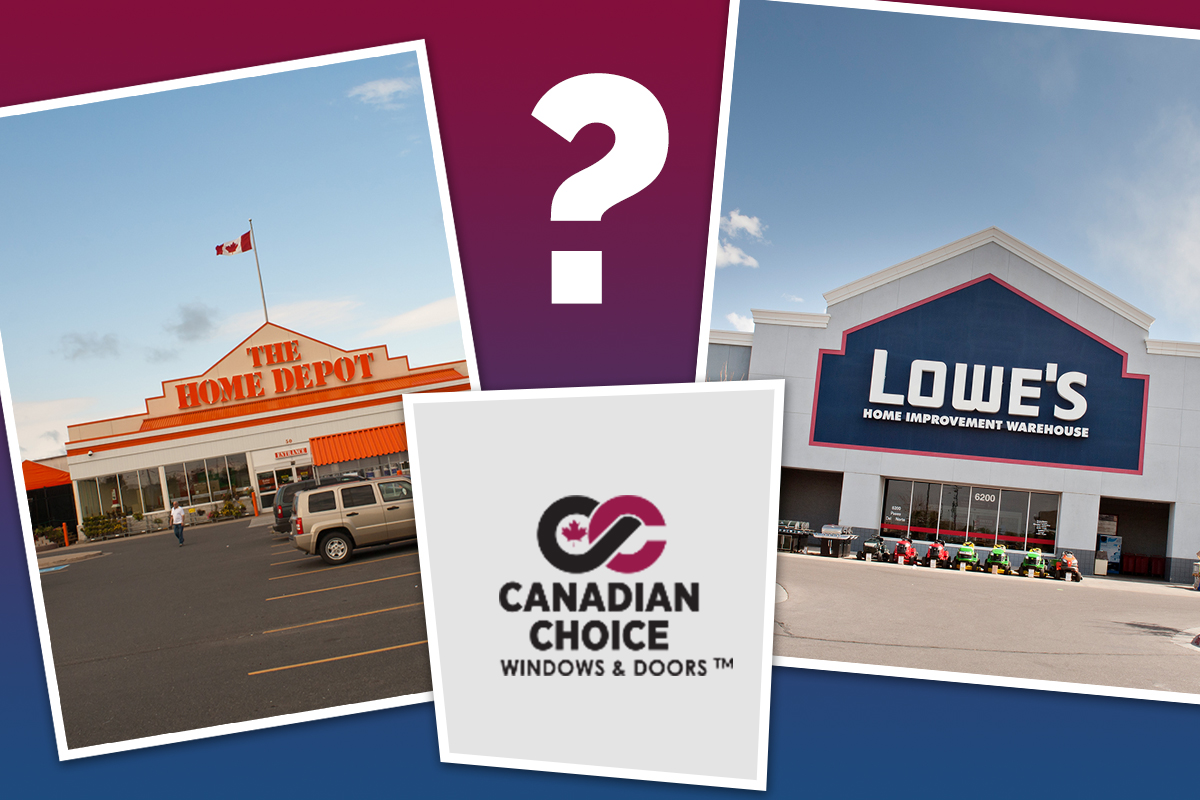 Home Depot Or Lowe S Windows Vs Replacement Windows From A Window Company