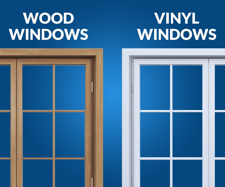 Vinyl Windows and Wood Windows