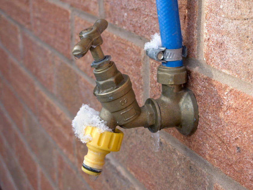 Make Sure Outside Spigots are Protected