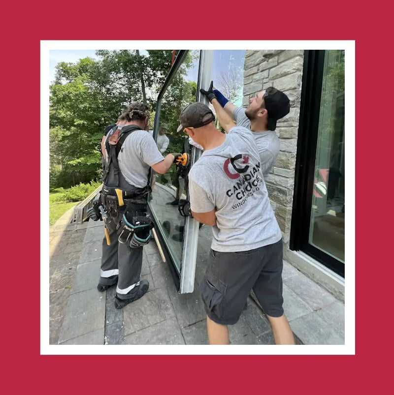 Real Canadian Choice customer installation experience during a residential window project