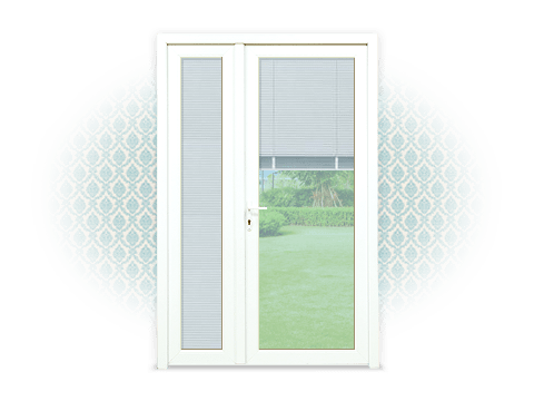 Entry Doors with Internal Blinds