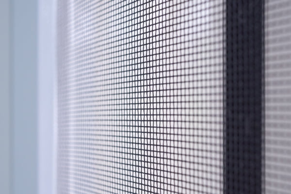 Custom-made retractable screen door