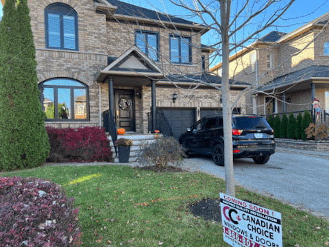 Black Windows Transformed Woodbridge Residence