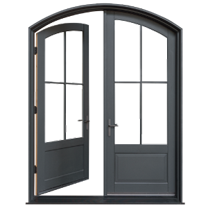 Aluminum Clad Wood Swinging Doors