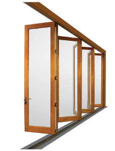 All-Wood Bi-Fold Doors