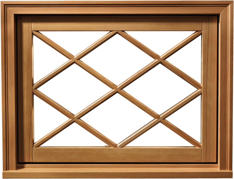 All-wood Standard Awning