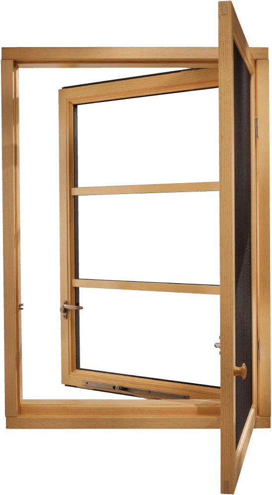 Aluminum Clad FeelSafe Pushout Casement