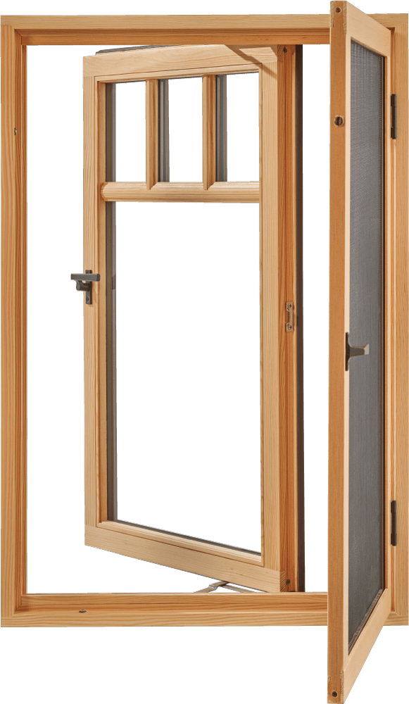 Aluminum Clad Sedona Pushout Casement