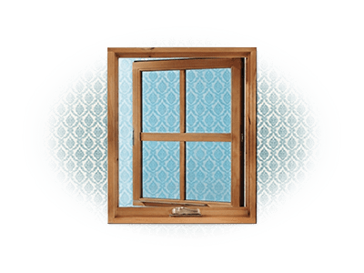 Wood and aluminum-clad windows